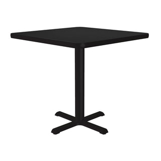Correll BXT30S Table, 30" x 30" - Black Granite