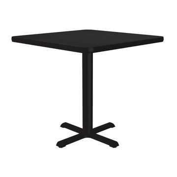 Correll BXT30S Table, 30" x 30" - Black Granite