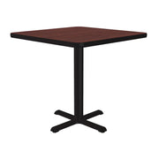 Correll BXT30S Table, 30" x 30" - Mahogany