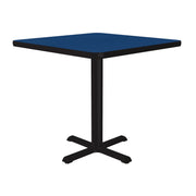 Correll BXT30S Table, 30" x 30" - Blue