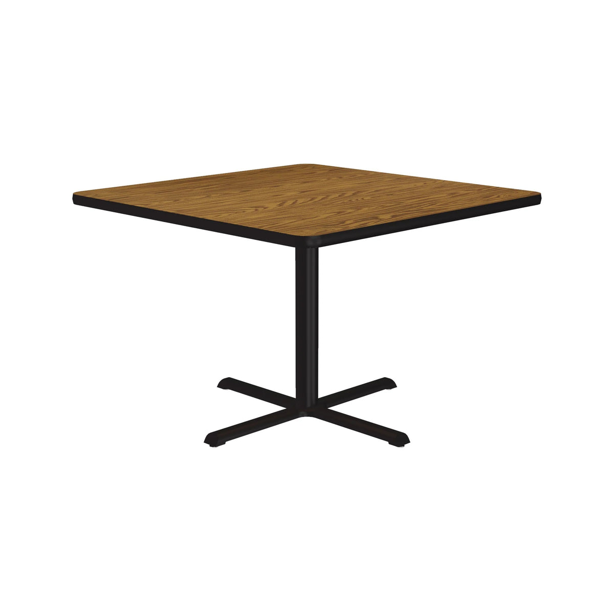 Correll BXT36S Table, 36" x 36" - Medium Oak