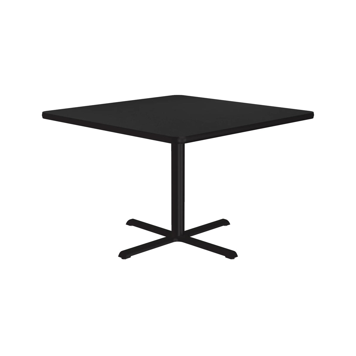 Correll BXT36S Table, 36" x 36" - Black Granite