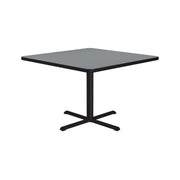 Correll BXT36S Table, 36" x 36" - Gray Granite