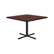 Correll BXT42S Table, 42" x 42" - Mahogany