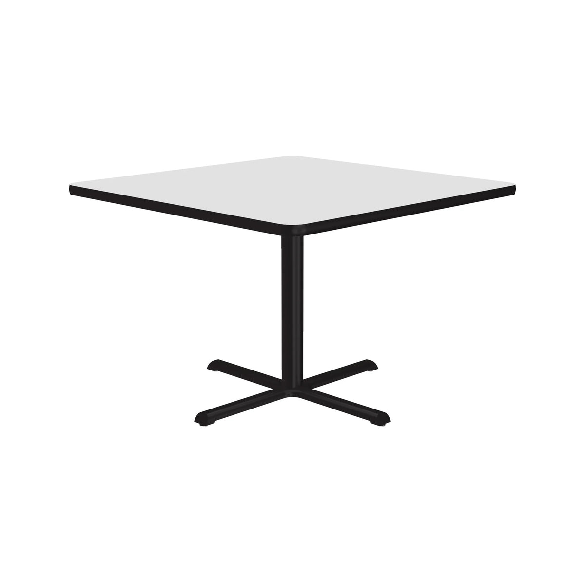 Correll BXT42S Table, 42" x 42" - White