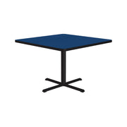 Correll BXT42S Table, 42" x 42" - Blue