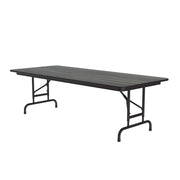 Correll CFA3060PX Folding Table, 30" x 60" - New England Driftwood