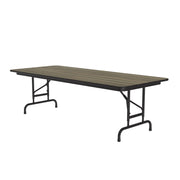 Correll CFA3060PX Folding Table, 30" x 60" - Colonial Hickory