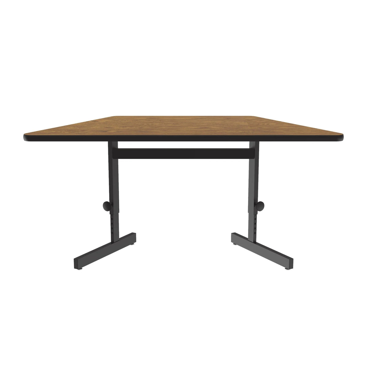 Correll CSA3060TR Premium Laminate, 6 Chairs - Medium Oak