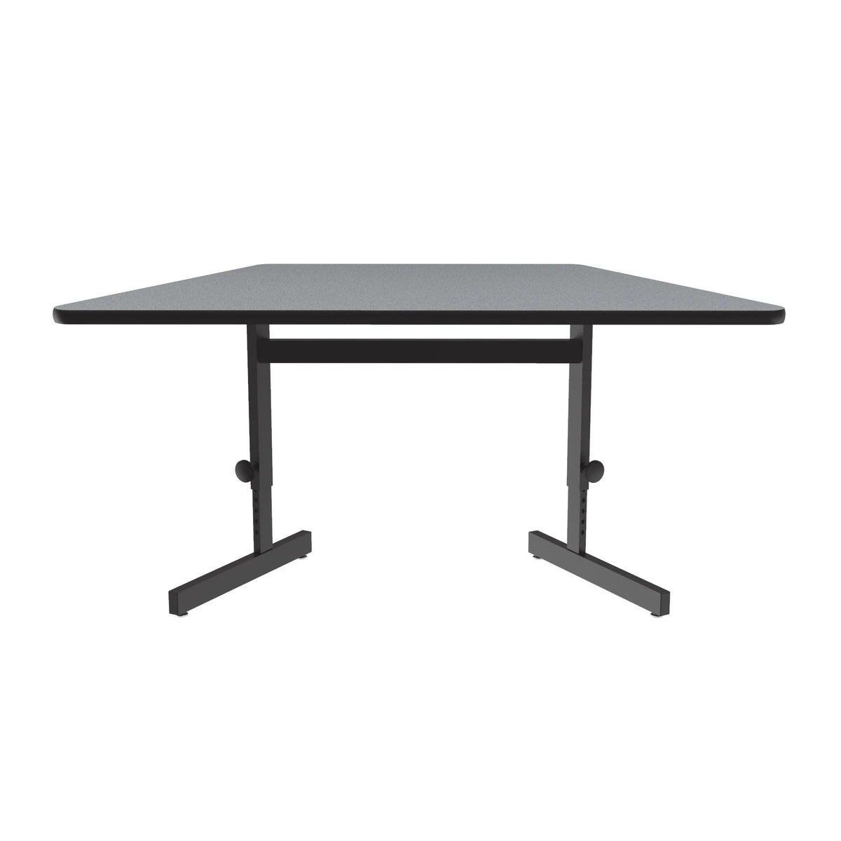 Correll CSA3060TR Premium Laminate, 6 Chairs - Gray Granite