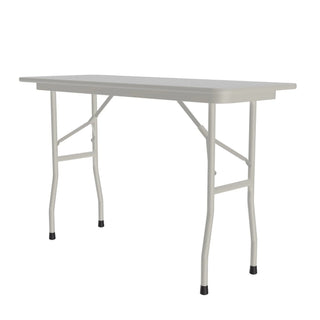 Correll Folding Table, 29" High, Gray - 18" x 48"