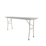 Correll Folding Table, 29" High, Gray - 18" x 60"