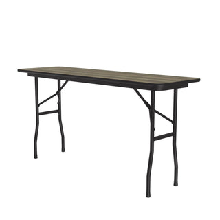 Correll Folding Table, 29" High, Brown - 18" x 60"