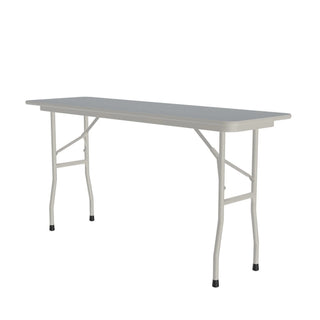 Correll Folding Table, 29" High, Gray - 18" x 60"