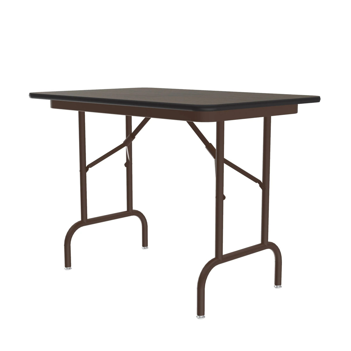 Correll CF2436MK-01 Folding Table, 24" x 36", Brown - Default Title