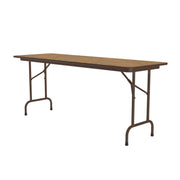 Correll Folding Table, 29" High, Brown - 24" x 60"