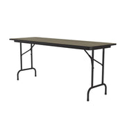 Correll Folding Table, 29" High, Brown - 24" x 60"