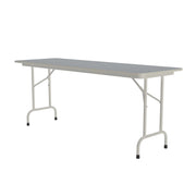 Correll Folding Table, 29" High, Gray - 24" x 96"