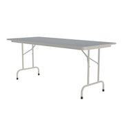 Correll Folding Table, 29" High, Gray - 30" x 60"