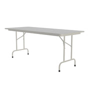 Correll Folding Table, 29" High, Gray - 30" x 96"