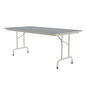 Correll Folding Table, 29" High, Gray - 36" x 72"