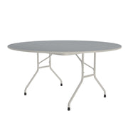 Correll CF60PX Folding Table, 60" Diameter - Granite Gray Granite
