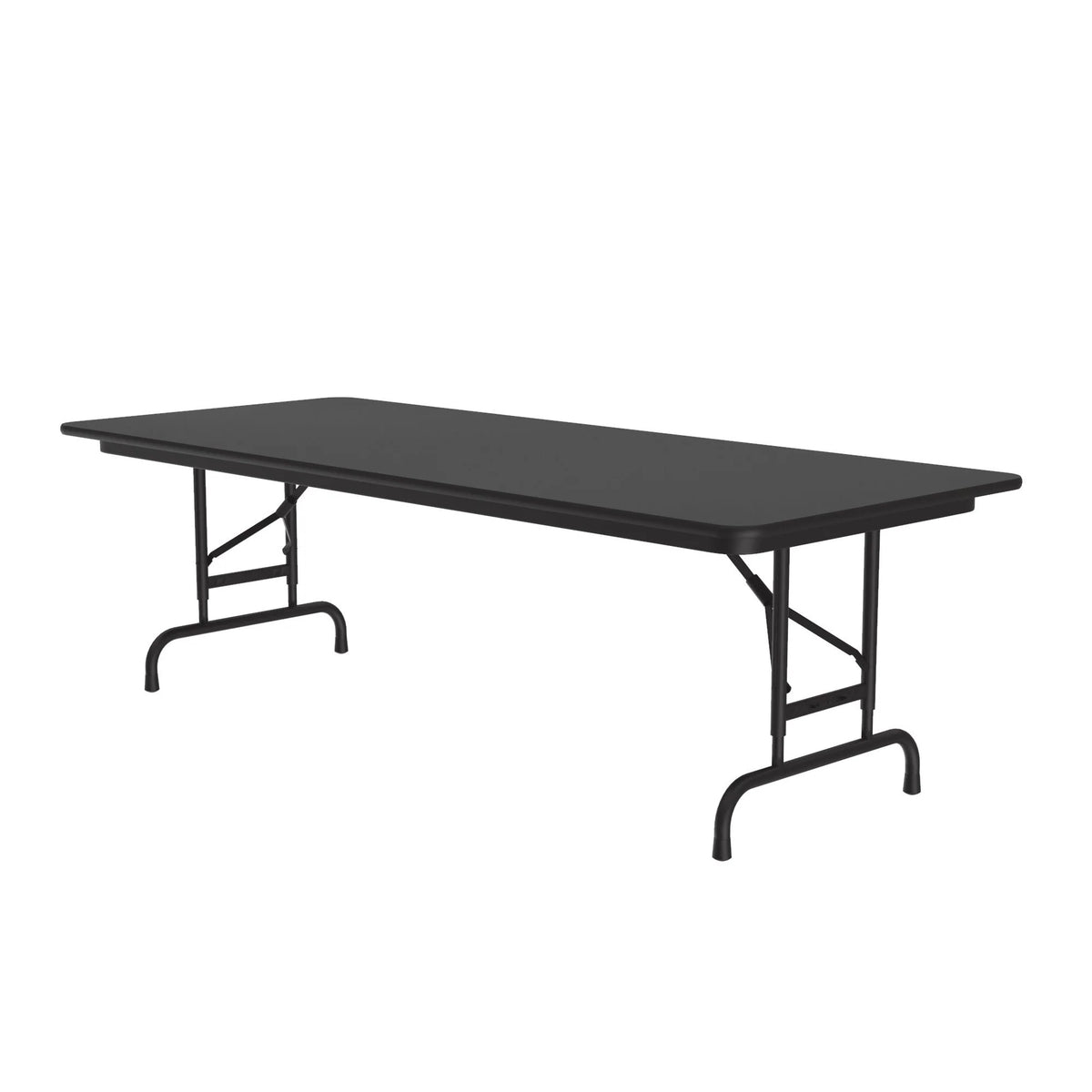 Correll CFA3060PX Folding Table, 30" x 60" - Black