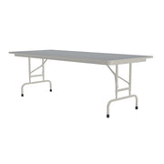 Correll CFA3096PX Folding Table, 30" x 96" - Gray