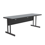 Correll CS2472 Computer Table, 24" x 72" - Gray Granite