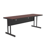 Correll CS2472 Computer Table, 24" x 72" - Mahogany
