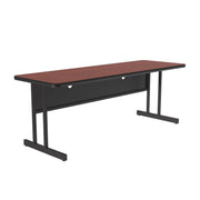 Correll CS2472 Computer Table, 24" x 72" - Cherry