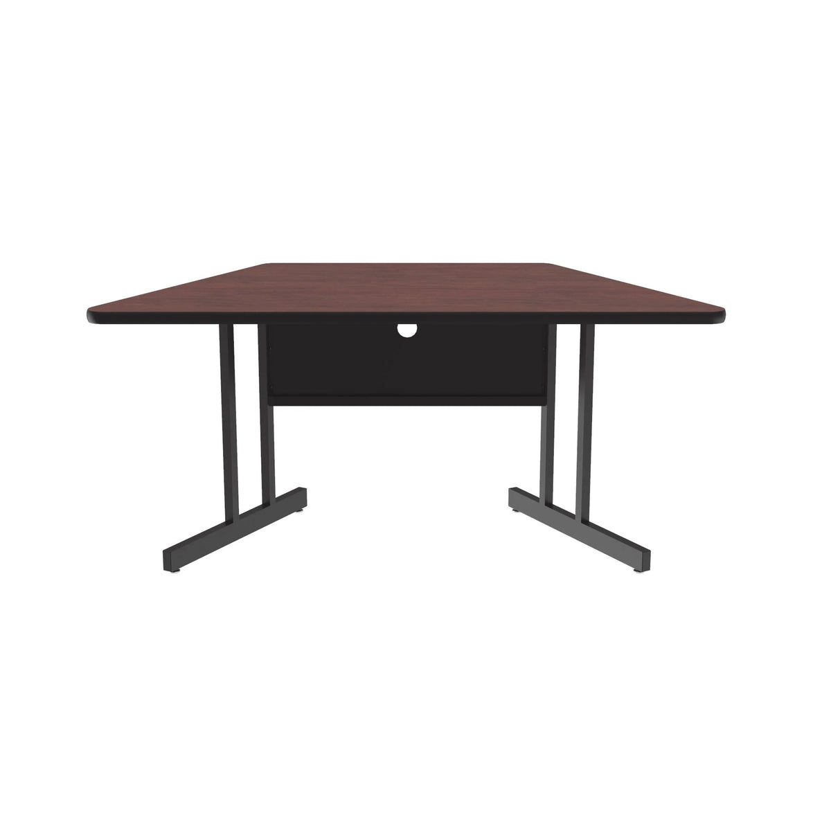 Correll CS3060TR Computer Table, 2 - 3 Chairs - Mahogany