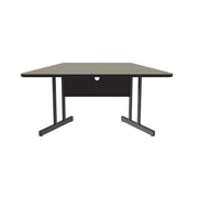 Correll CS3060TR Computer Table, 6 Chairs - Savannah Sand