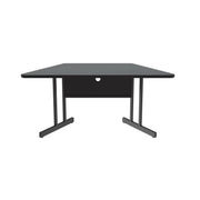 Correll CS3060TR Computer Table, 6 Chairs - Montana Granite