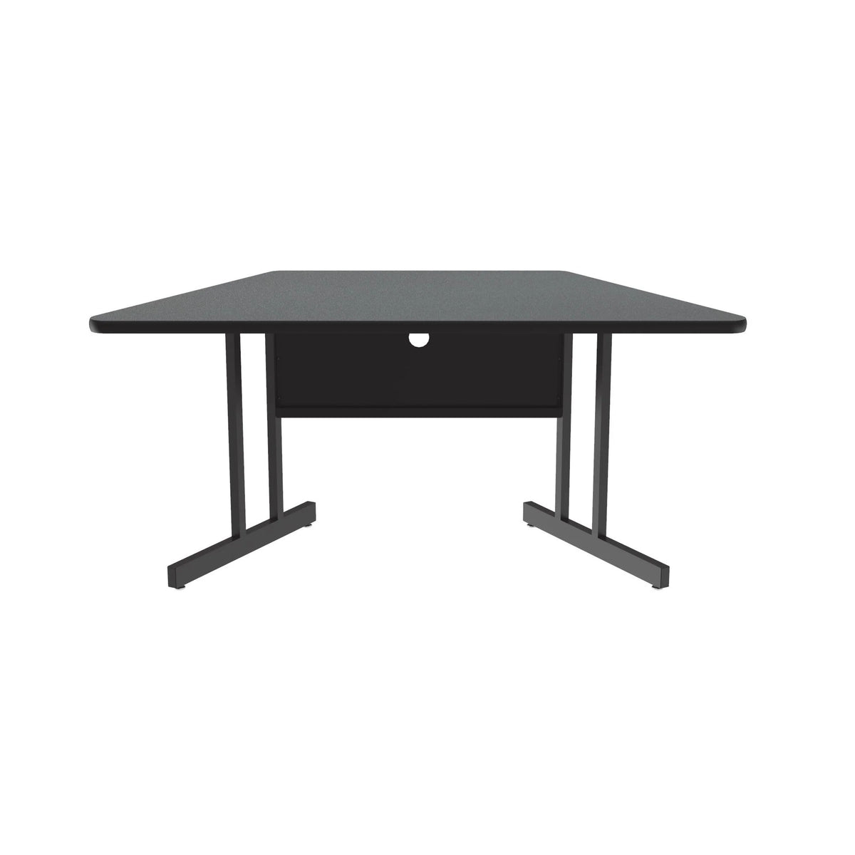 Correll CS3060TR Computer Table, 6 Chairs - Montana Granite