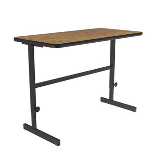 Correll CST2448 Work Station, 24" x 48" - Medium Oak