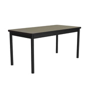 Correll Library Table, 29" High, Beige - 30" x 60"