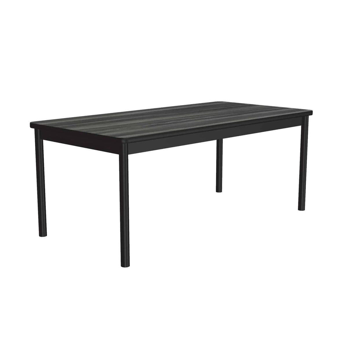 Correll Library Table, 29" High, Gray - 36" x 72"