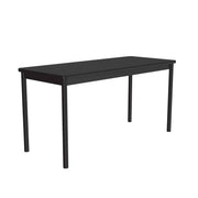 Correll Lab Table, 36" High, Black - 30" x 72"