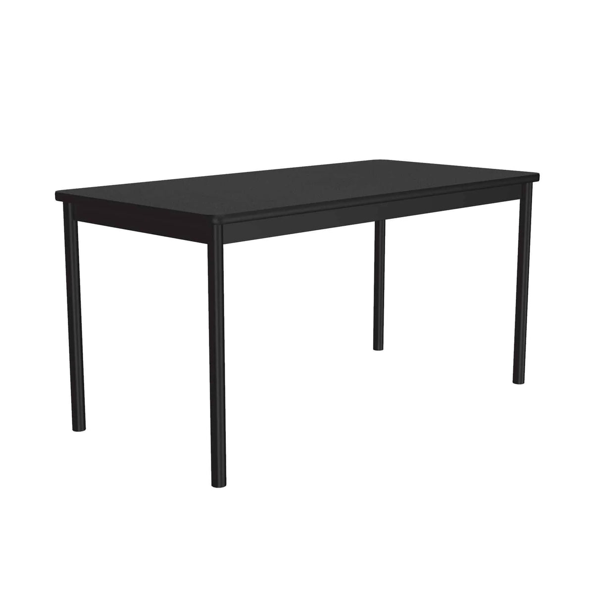 Correll Lab Table, 36" High, Black - 36" x 72"