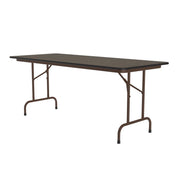 Correll Folding Table, 29" High, Brown - 30" x 72"