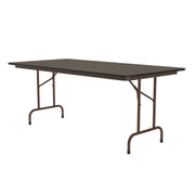 Correll Folding Table, 29" High, Brown - 36" x 72"
