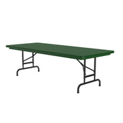 Correll RA3060 Folding Table, 30" x 60" - Green