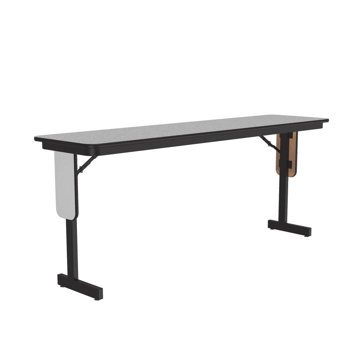 Correll Folding Table, 29" High, Gray - 18" x 60"