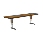 Correll Folding Table, 22 - 30" High, Brown - 24" x 72"