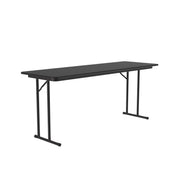 Correll Seminar Table, 29" High, Black - 24" x 96"