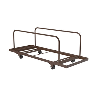 Correll Table Truck, 10 Tables, Brown - 72"