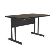 Correll WS3048 Computer Table, 30" x 48" - Walnut