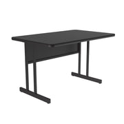 Correll WS3048 Computer Table, 30" x 48" - Black Granite