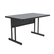 Correll WS3048 Computer Table, 30" x 48" - Gray Granite